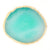 Round Resin Agate Nail Art Palette for Color Mixing