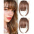 Instant Natural-looking Clip-in Blunt Bangs Hair Extension