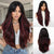 Layered Long Straight Hair Wigs with Fluffy Layers and Curtain Bangs