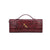 Snakeskin Pattern Top-Handle Long Purse Evening Handbag