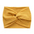 Comfort Fit Women's Solid Color Wide Twisted Headbands