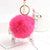 Soft & Cuddly Fluffy Fur Ball Alpaca Keychain Gift Idea
