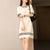 Korean Style Simple and Casual Knee Length Dresses