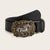 Women's Western Cowgirl Style PU Belt with Horse Buckle