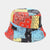 Paisley Flower Pattern Reversible Summer Bucket Hats