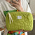 Cozy Plush Flower Print Toiletry Bag for Beauty Essentials