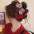 Fashionable Color-Block Double Bow Claw Clips for Everyday Hairstyles