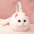 Winter Plush Cute Realistic Cat One-shoulder Design Handbag