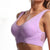 Breathable and Wireless Fitness Sports Bra