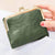 Small Compact Bifold Vintage Coin Purse Wallet