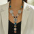 Retro Bohemian Style Y-Shaped Women's Long Necklace