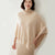 Women's Turtleneck Poncho Batwing Sleeve Loose Pullover Shawls