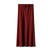 Women’s Elegant Lace-Up Satin Long Skirt in Solid Colors
