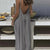 Loose-Fit Spaghetti Strap Solid-Color Summer Dress for Women