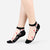 Women's Black Lace Ankle Socks with Sheer Floral Pattern