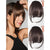 Instant Natural-looking Clip-in Blunt Bangs Hair Extension