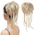 Easy and Instant Elastic Messy Layered Hair Bun Extensions