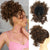 Messy Curly Hair Bun Extensions for Volume and Style