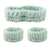 Spa-Ready Elastic Facial Headband and Wrist Strap Set
