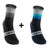 Two Pairs of Sport-Ready Breathable Outdoor Road Cycling Socks