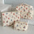Travel-Friendly 3-Piece Makeup Bag Set with Zipper Closure