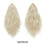 Voluminous Short Blonde Curly Clip-In Hair Extensions