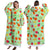 Festive Christmas Holiday Theme Oversized Hooded Blanket