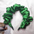 Solid Color Silk Padded Pleated Hairband for Women