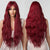 Long & Lush Curly Green Hair Wig with Bangs for Women