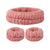 Spa-Ready Elastic Facial Headband and Wrist Strap Set