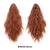 Voluminous Short Blonde Curly Clip-In Hair Extensions