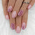 DIY-Friendly 24Pcs Short Square Fake Nails with Glue Set