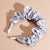 Solid Color Silk Padded Pleated Hairband for Women