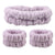 Spa-Ready Elastic Facial Headband and Wrist Strap Set