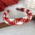 Red Series Textured Plaid Christmas Headband Collection