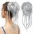 Easy and Instant Elastic Messy Layered Hair Bun Extensions