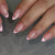 Reusable Press-on Nails with Classic White French Tip Design