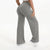 Ultra-soft Straight Leg Mid-Waist Design Yoga Pants for Women