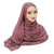 Women's Solid Color Hijab Shawls Perfect for Formal and Casual Wear