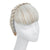 Natural and Realistic Braided Headband with Straight Bangs