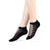 Women's Black Lace Ankle Socks with Sheer Floral Pattern