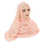 Women's Solid Color Hijab Shawls Perfect for Formal and Casual Wear