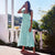 Chic Smocked Sleeveless A-Line Midi Dress for Beach and Summer