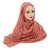 Women's Solid Color Hijab Shawls Perfect for Formal and Casual Wear