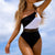 Color Block and Abstract Monokini Swimwear Collection