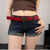 Gothic Punk Crocodile Pattern PU Leather Belt with Star Buckle