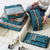 7-Piece Water-resistant Travel Organizer Packing Storage Bags Set