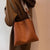 Women's Soft PU Leather Wide Strap Crossbody Shoulder Bags