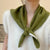 Cozy-chic Vibe Triangular Neckerchief Scarf Collar for Women