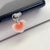 Gradient Heart-Shaped Phone Dust Plug Universal Charging Ports